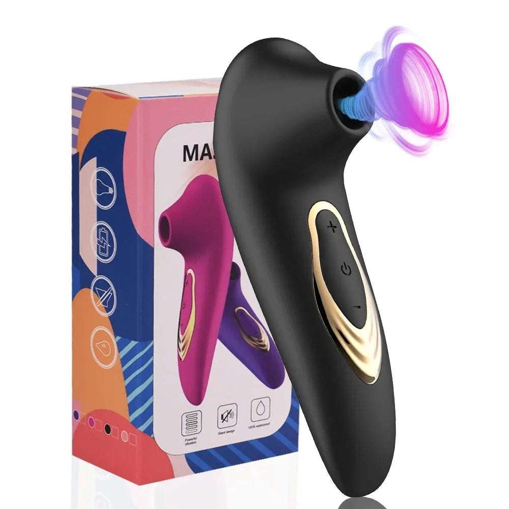 Clitoris Sucking Vibrator for Women Clit Clitoral Nipple Stimulator Massager Female Oral Vacuum Vibrating Sex Toys Adults Goods