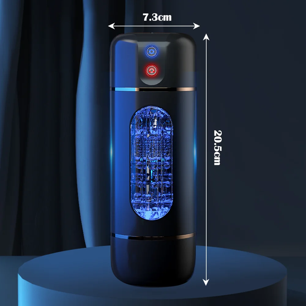 Men's Masturbator Pocket Pussy Automatic Male Masturbation Cup Intelligent Voice Penis Training Vibrator Sex Toy Joinjjtoy