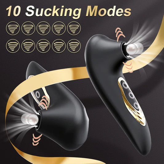 Clitoris Sucking Vibrator for Women Clit Clitoral Nipple Stimulator Massager Female Oral Vacuum Vibrating Sex Toys Adults Goods