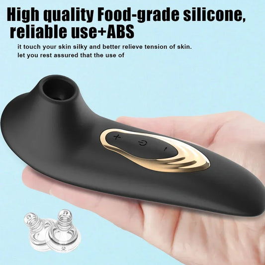 Clitoris Sucking Vibrator for Women Clit Clitoral Nipple Stimulator Massager Female Oral Vacuum Vibrating Sex Toys Adults Goods