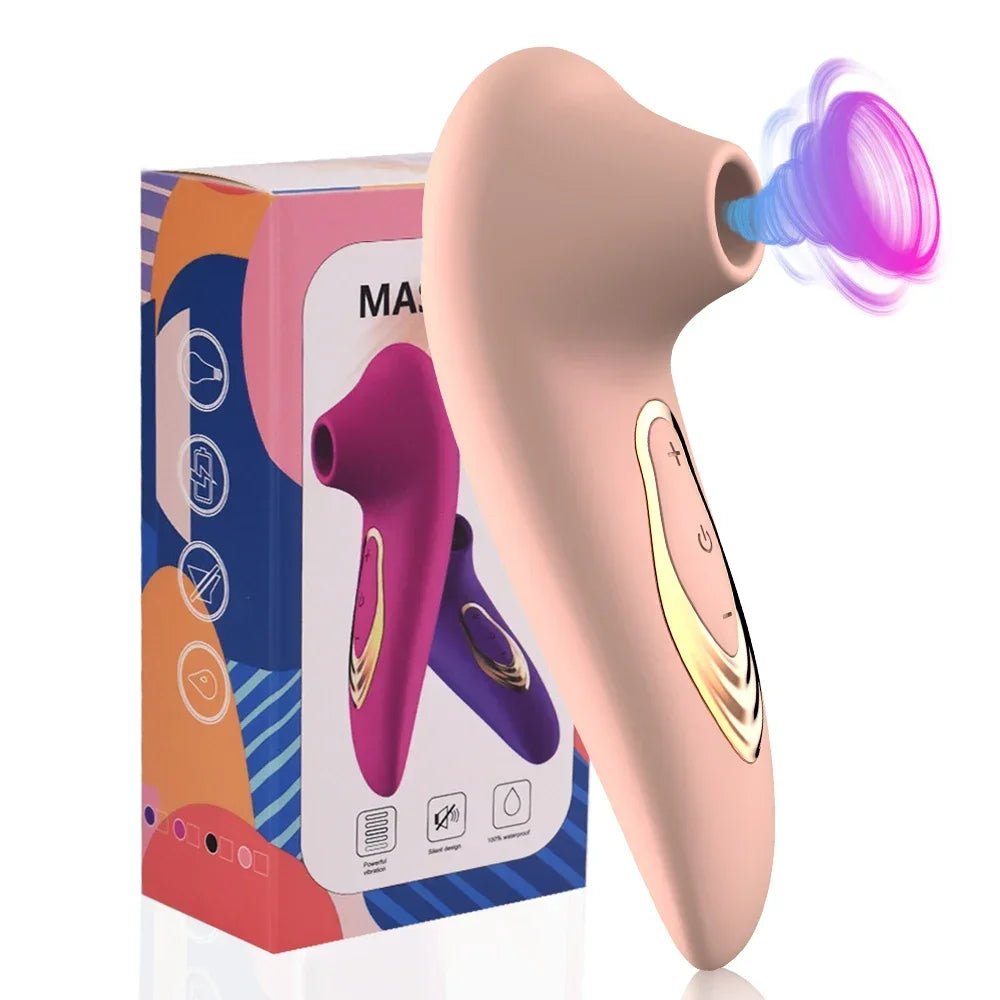 Clitoris Sucking Vibrator for Women Clit Clitoral Nipple Stimulator Massager Female Oral Vacuum Vibrating Sex Toys Adults Goods