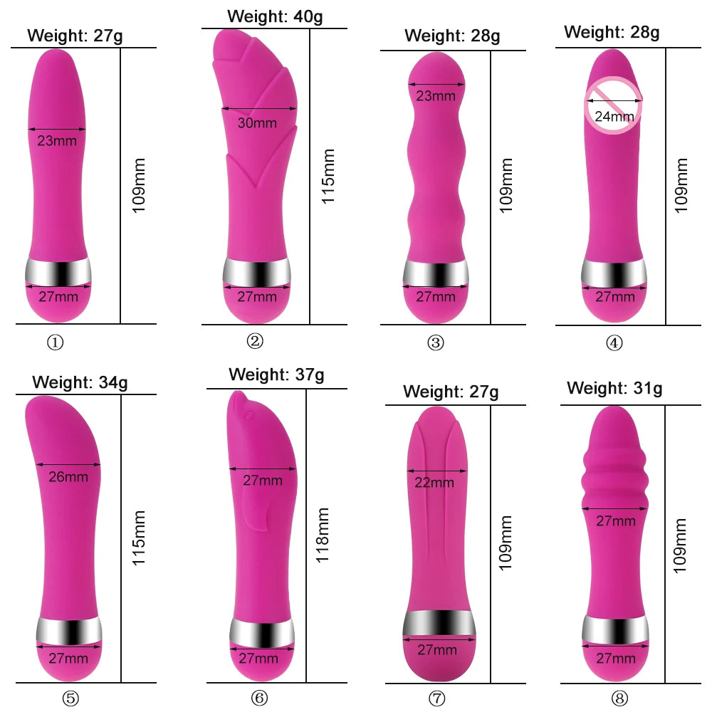 Big/ Small Realist Dildo Vibrator Massager Sex Toys For Women G-spot Clitoris Stimulator AV Stick Female Masturbators